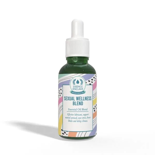 Intimacy Wellness Essential Oil Blend Natural Lubricant, Reduce Stress & Delayed Climax