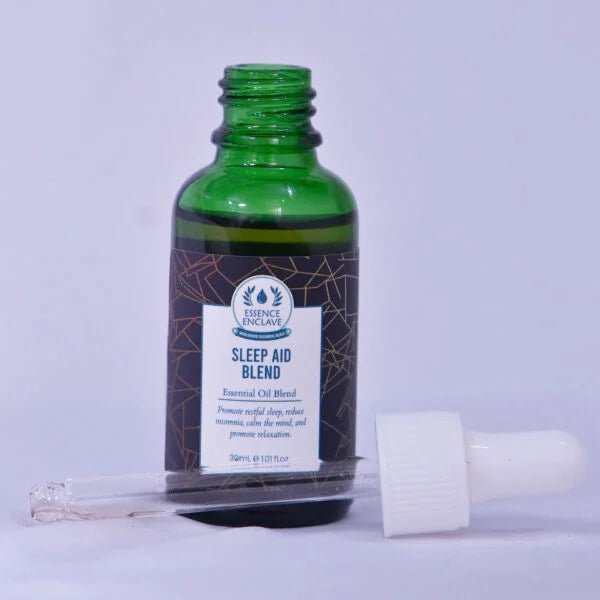 Sleep Aid Essential Oil Blend Natural Treatment for Sleep Deprivation & Insomnia - Essence Enclave