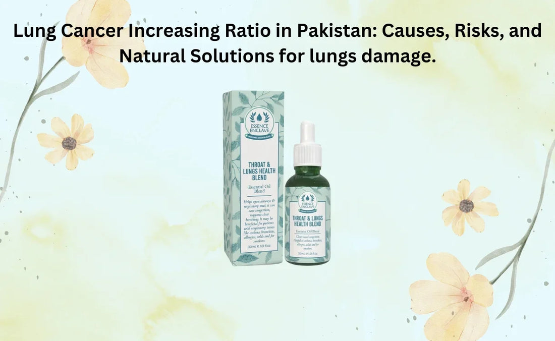 Lung Cancer Increasing Ratio in Pakistan: Causes, Risks, and Natural Solutions for lungs damage