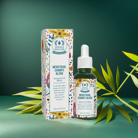 Menstrual Cramps Relief Essential Oil Blend Natural Treatment for Period Pain