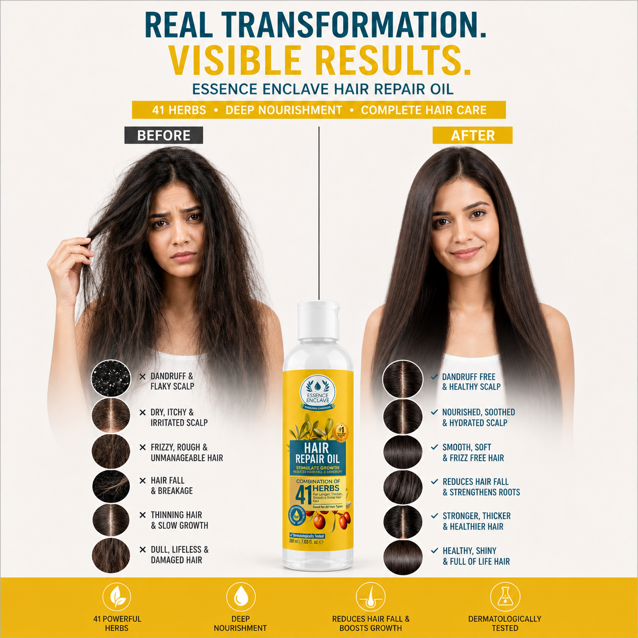 Hair Repair Oil (your last option for hair growth)