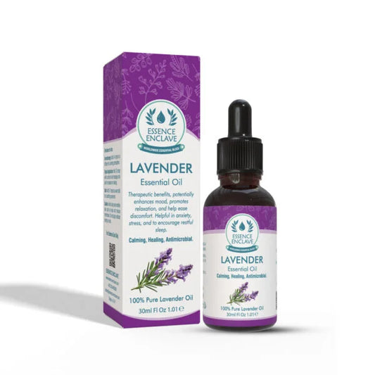 Lavender Essential Oil 100% Pure 30ml: Essence-Enclave