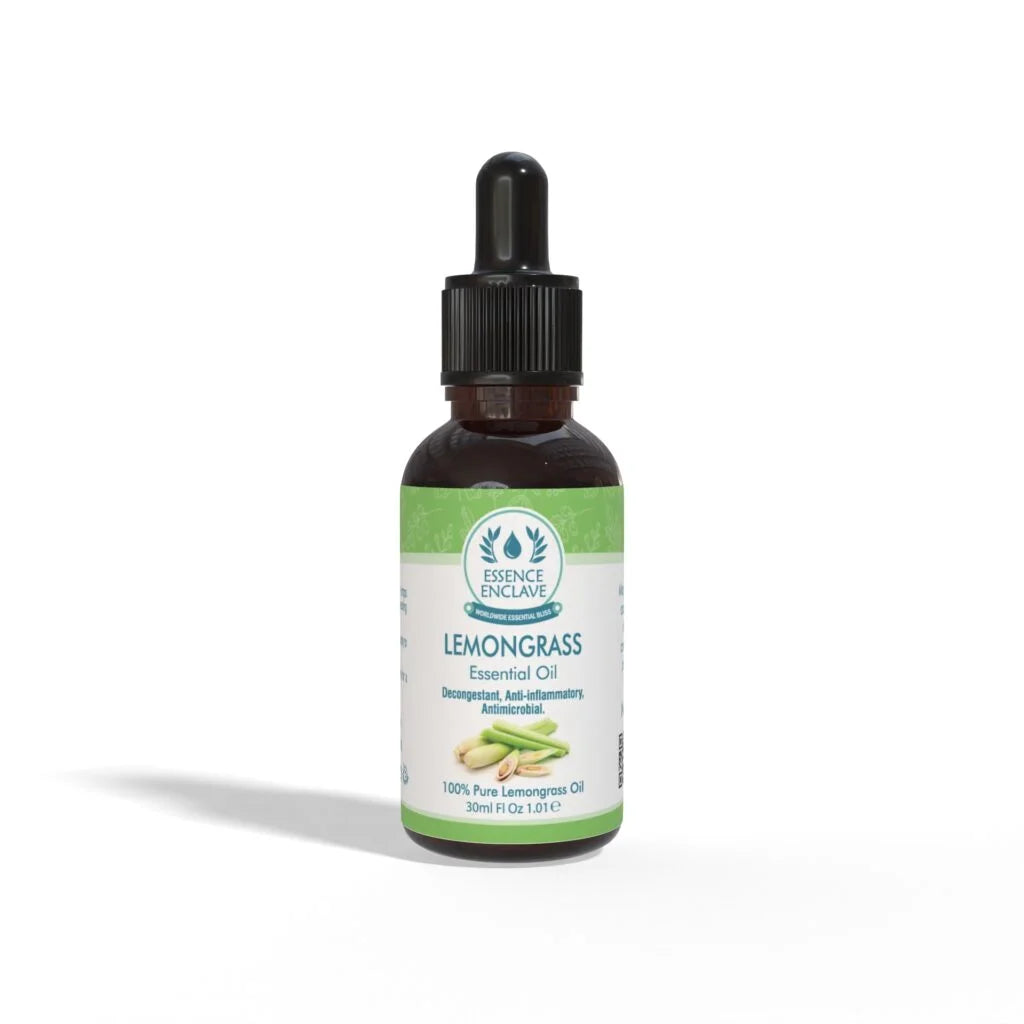 Lemongrass Essential Oil 100% Pure 30ml Essence-Enclave