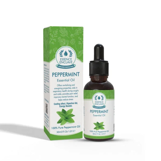 Peppermint Essential Oil 100% Pure 30ml: Essence-Enclave