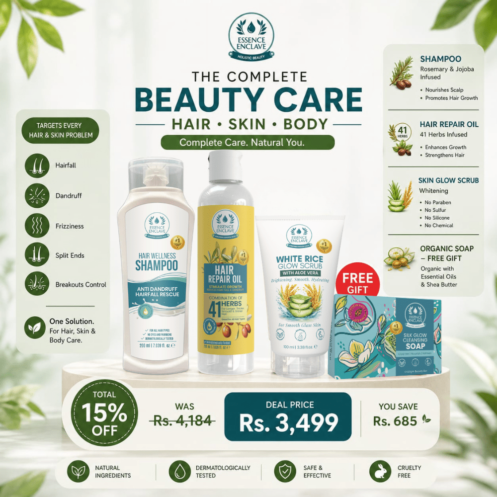 Complete Beauty Care Combo – Hair • Skin • Body - Essence Enclave