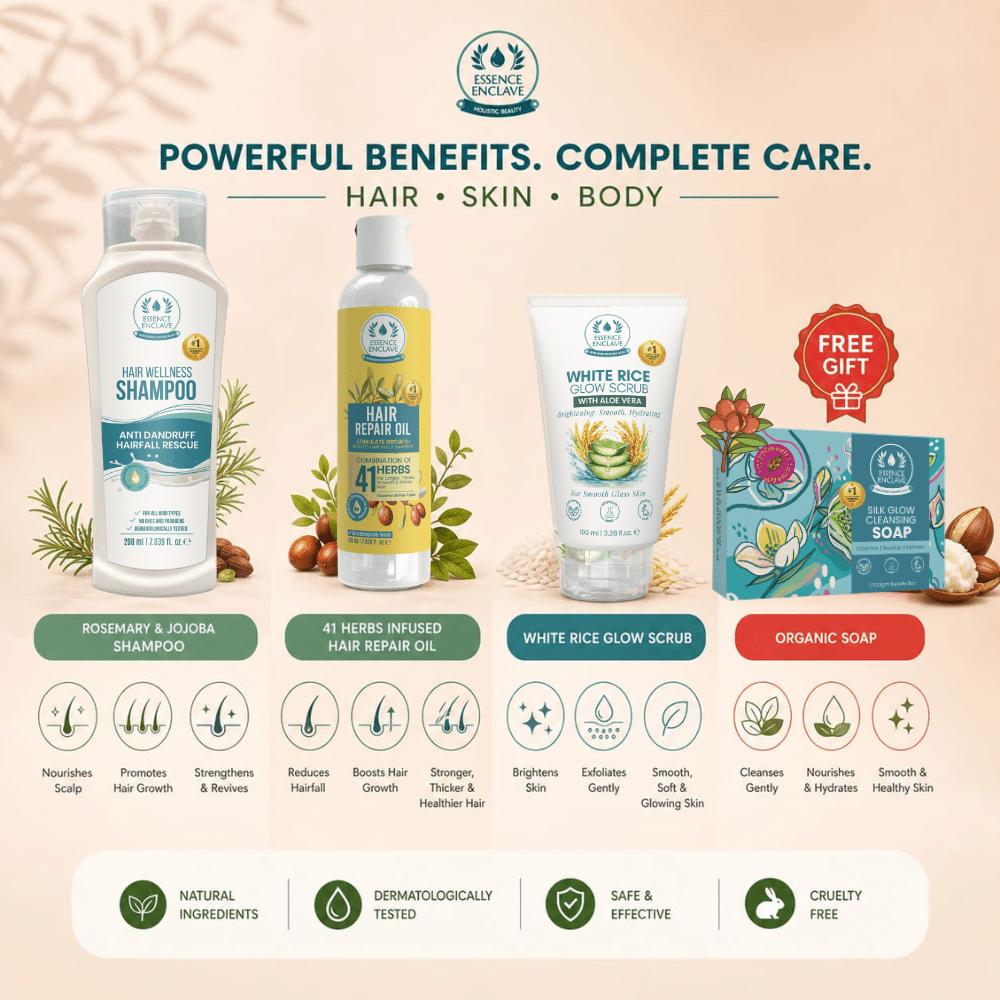 Complete Beauty Care Combo – Hair • Skin • Body - Essence Enclave