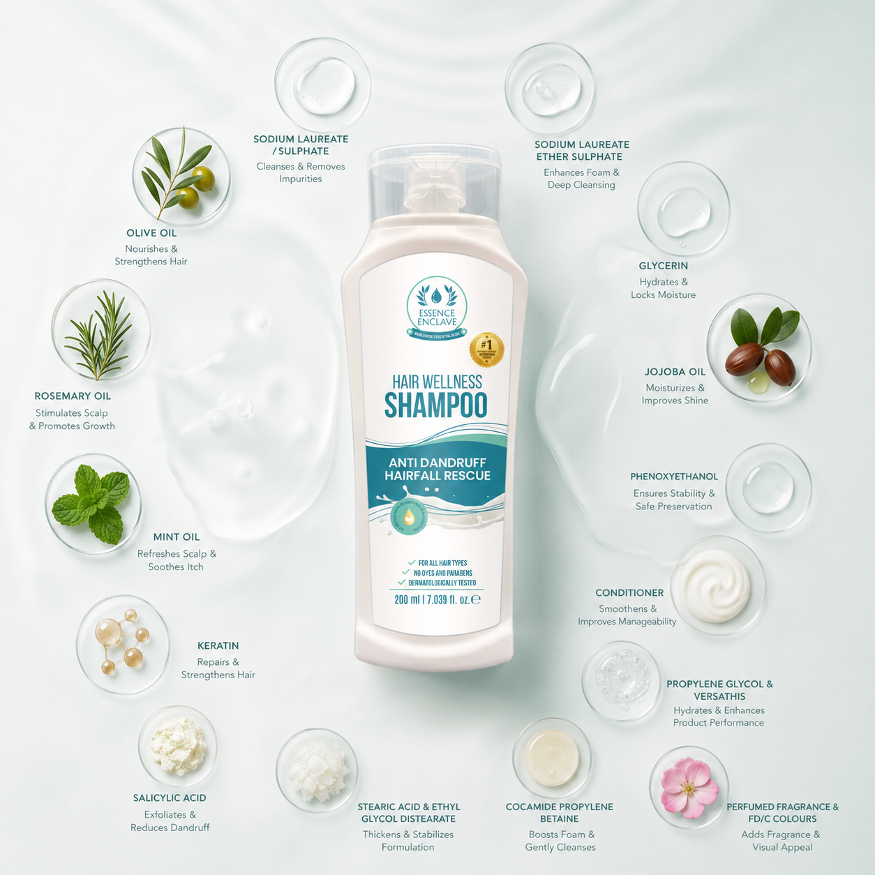 Hair wellness shampoo (your last option for hair growth)