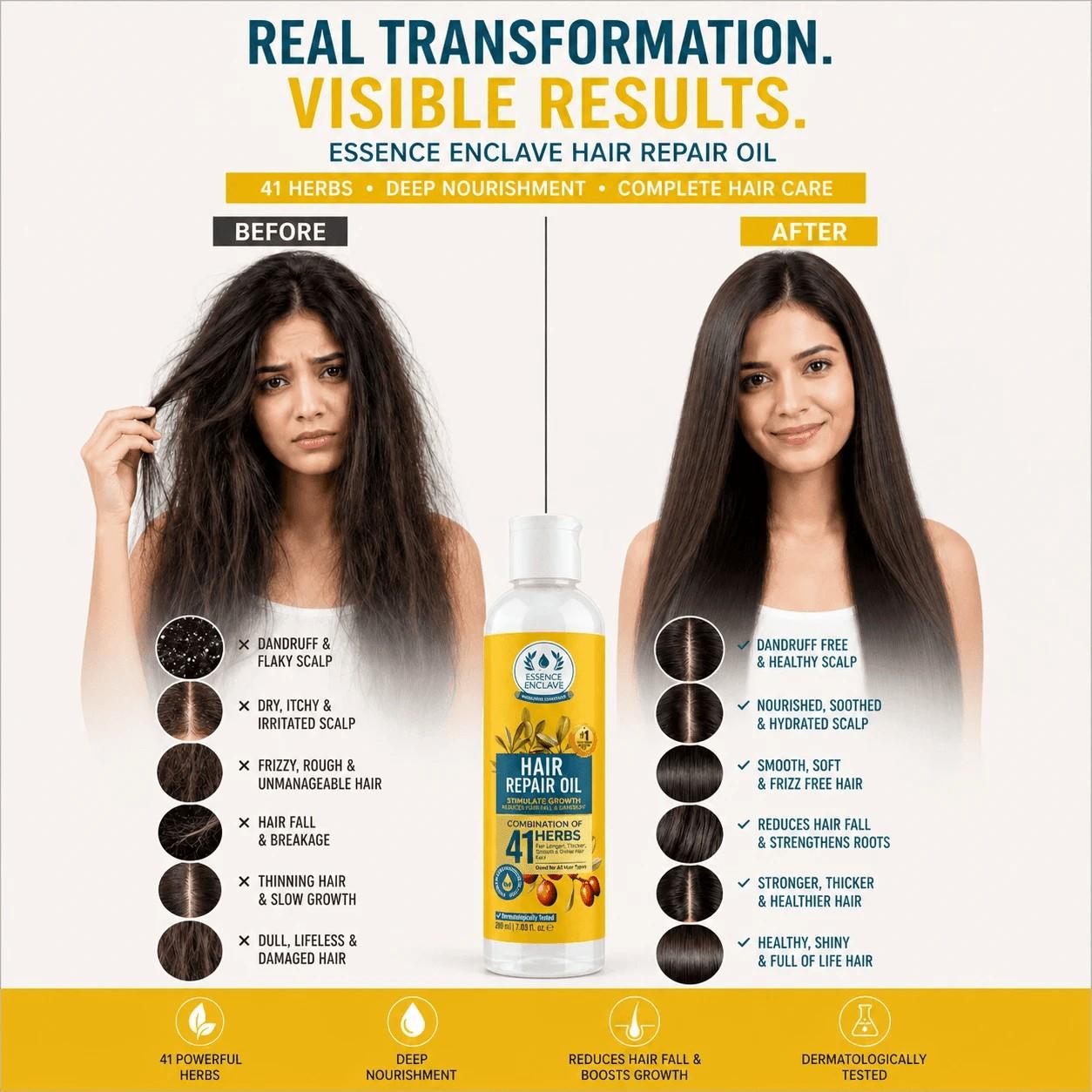 Hair Repair Oil (your last option for hair growth)