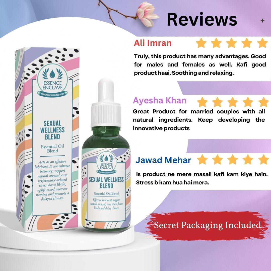 Intimacy Wellness Essential Oil Blend - Essence Enclave