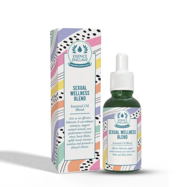 Intimacy Wellness Essential Oil Blend Natural Lubricant, Reduce Stress & Delayed Climax - Essence Enclave