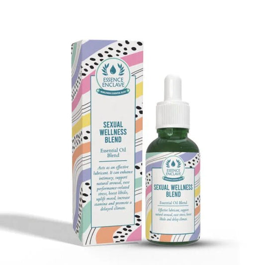 Intimacy Wellness Essential Oil Blend Natural Lubricant, Reduce Stress & Delayed Climax - Essence Enclave
