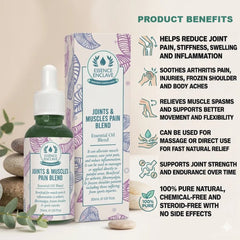 Joints & Muscles Pain Essential Oil Blend - Essence Enclave