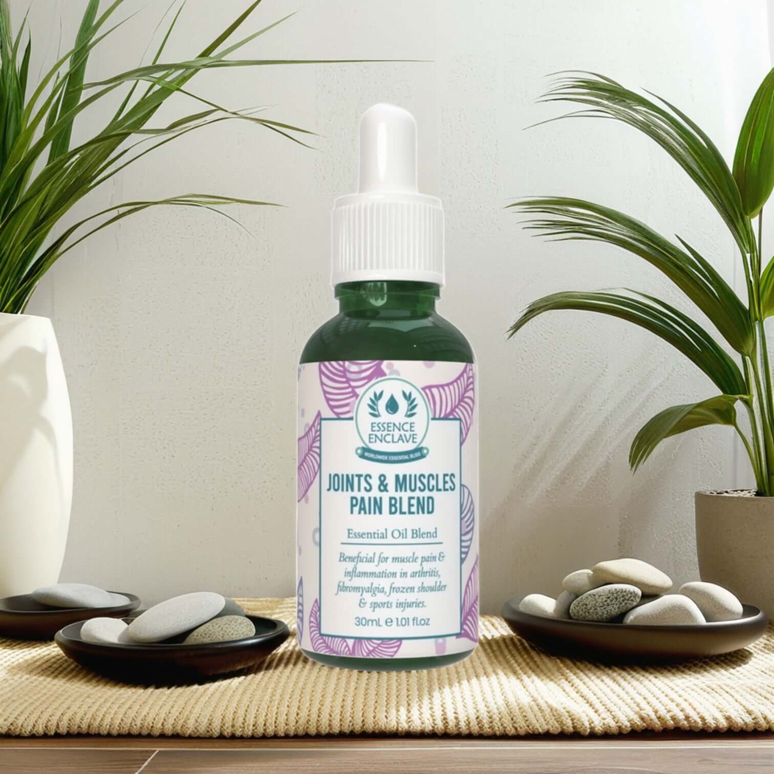 Joints & Muscles Pain Relief Oil: | For Knee, Back & Neck Pain - Essence Enclave