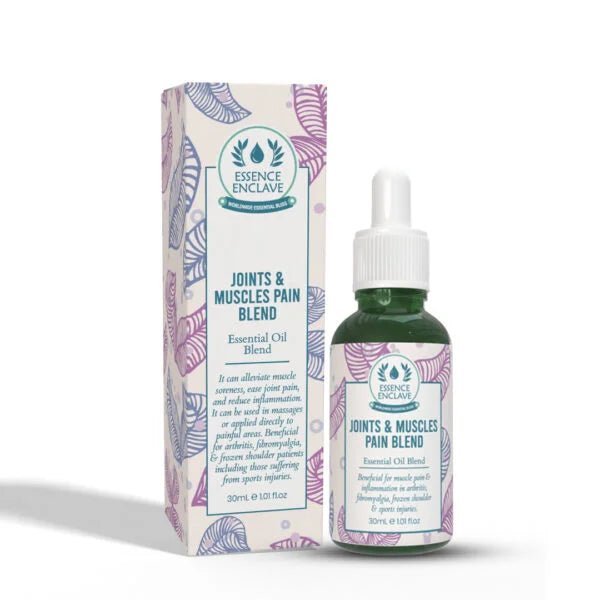Joints & Muscles Pain Relief Oil: | For Knee, Back & Neck Pain - Essence Enclave