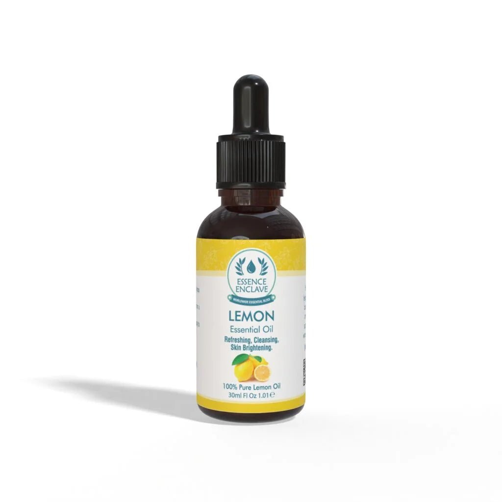 Lemon Essential Oil 100% Pure 30ml: Essence - Enclave - Essence Enclave
