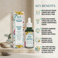 Menstrual Cramps Relief Essential Oil Blend - Essence Enclave