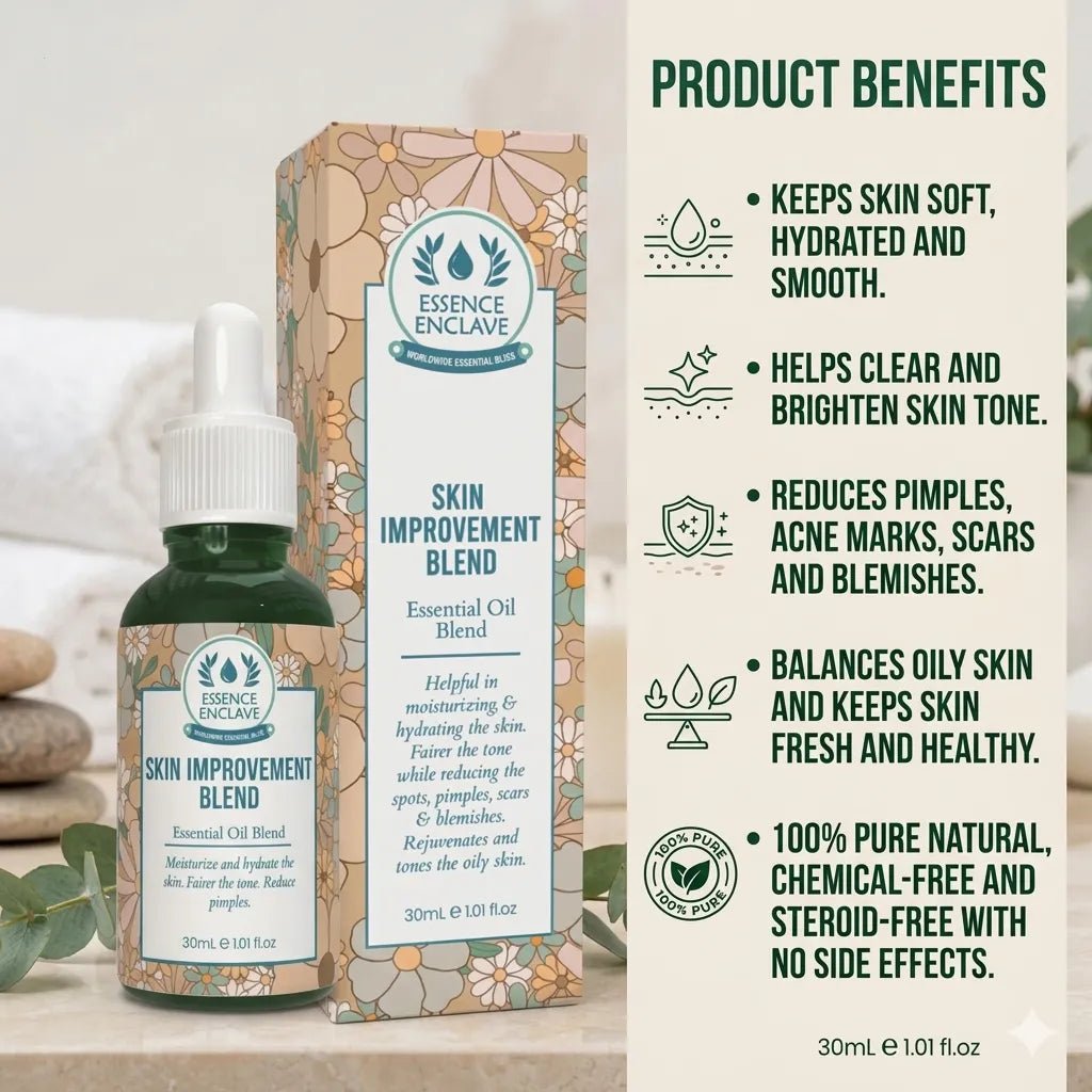 Skin Improvement Essential Oil Blend - Essence Enclave