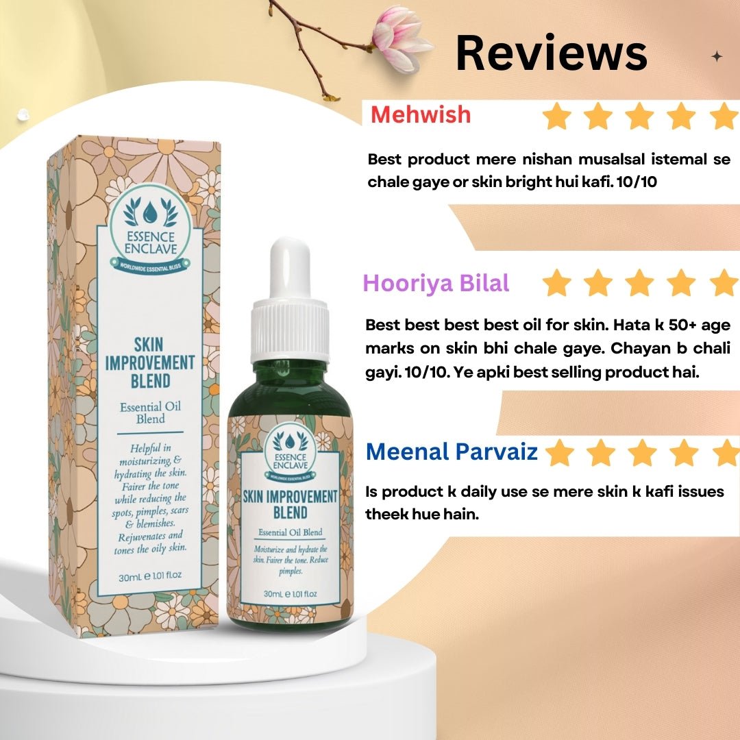 Skin Improvement Essential Oil Blend - Essence Enclave