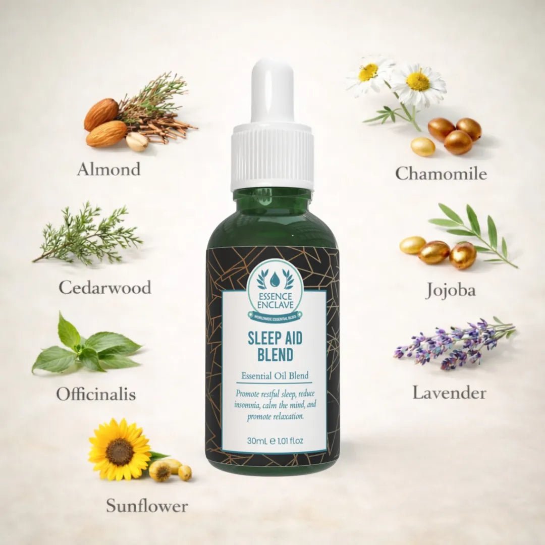 Sleep Aid Essential Oil Blend - Essence Enclave
