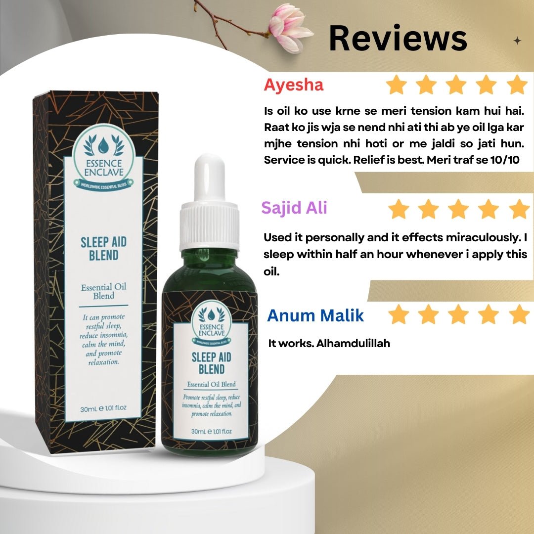 Sleep Aid Essential Oil Blend - Essence Enclave