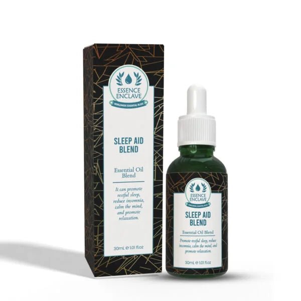Sleep Aid Essential Oil Blend Natural Treatment for Sleep Deprivation & Insomnia - Essence Enclave