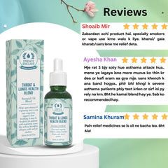 Throat & Lungs Health Essential Oil Blend - Essence Enclave